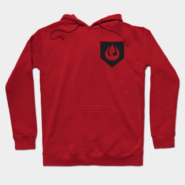 Fire Nation Pocket Tee Hoodie by Noah_morais